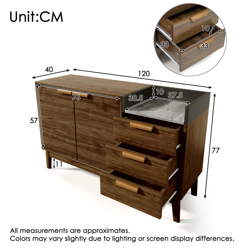 120cm Sideboard