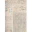 Tapis beige / bleu en laine et en coton noué à la main sans motif et sans motif 8 pi x 9 pi 8 po