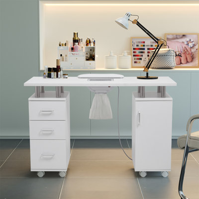 Wood Makeup Organizer