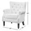 Jacquelyn 73.66Cm Wide Tufted Polyester Wingback Chair-1067807776