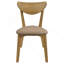 Chaise d'appoint en bois (ensemble de 2)