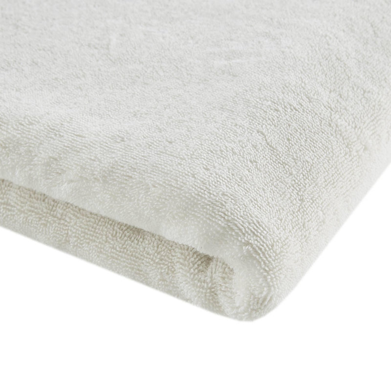  2 PCS 100% Cotton Bath Sheet Set, Bath Sheets - 2 Pack, White
