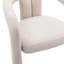 Ensemble de 2 chaises d'appoint rembourrées, confortables et élégantes pour la salle à manger et le salon