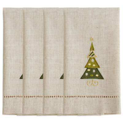 Embroidered Tea Towel Kitchen Towel