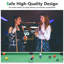 Table de billard 48 po, mini table de billard avec boules, queues, craie, brosse et triangle