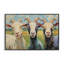 Billy Goats in Bright Pasture, giclée encadrée, design par Petal Prints Design-130753262-130753264