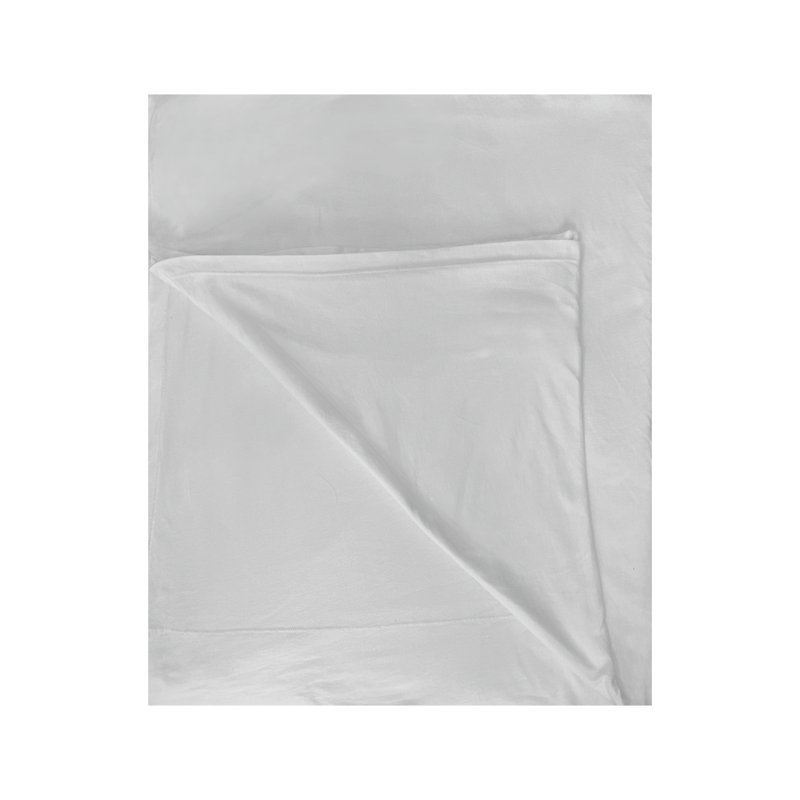 100% Cotton Jersey Knit Flat Sheet, Twin Extra Long Flat Sheet, Gray