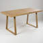 4 - Person Outdoor Acacia Wood Patio Dining Set With Rectangular Table -1356128228