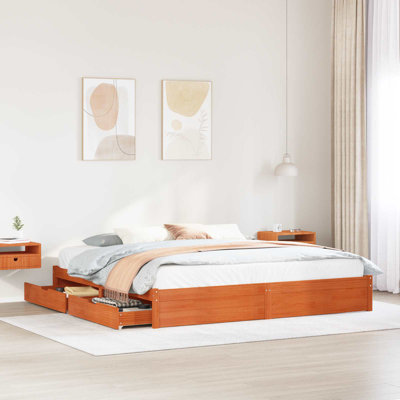 Solid Wood Bed Frame