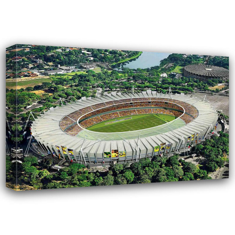 Mineirao Stadium, 17" H x 24" W