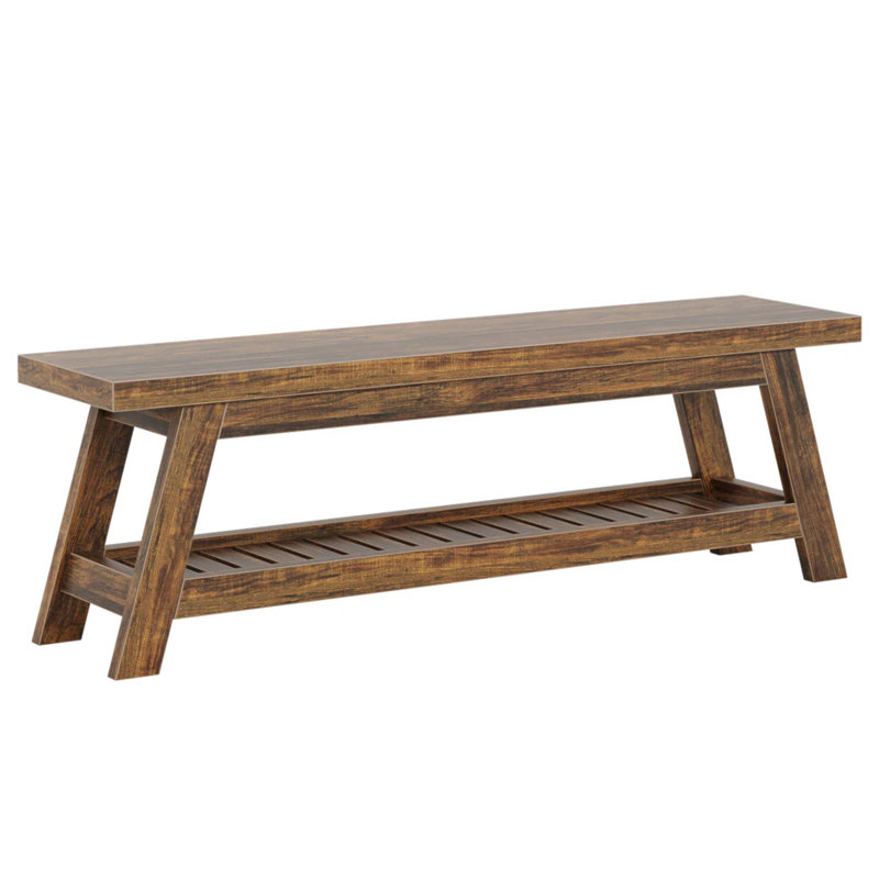 2-Tier Entryway Bench(Only Including Coffee Table)