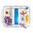 Clarity Plastic 8 Compartment Makeup Organizer
