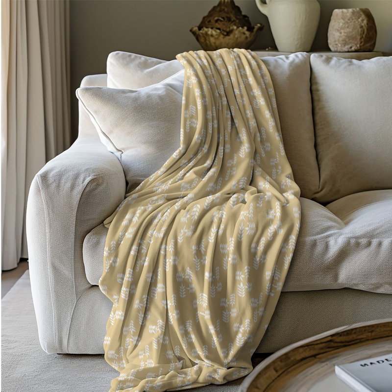Marine Shapes - 1 pièce Sherpa Premium 0038, L 50 po x L 60 po