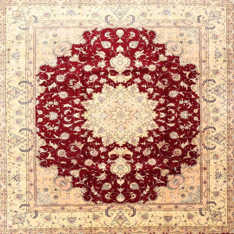 Oriental Indoor Rug, Square 7'