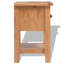 Jean 36cm W Solid + Manufactured Wood Bedside Table