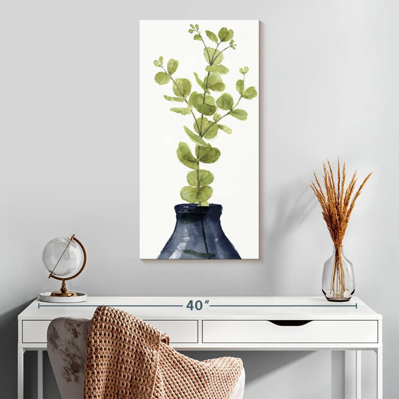 Mélange de verdure II bleu marine