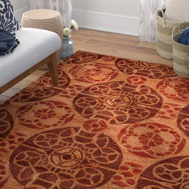 Mclean Oriental Wool Hand Woven Area Rug