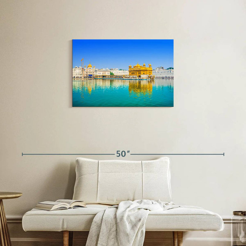 Nicci Asia Amritsar Golden Temple, H 20 po x l 30 po