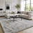 Soft Shaggy Area Rug, Multiple Sizes Grey Fluffy Carpet for Living Room Bedroom, Plush Fuzzy Rugs for Home Decor, Halloween Christmas Seasonal & Daily Use, Non-Slip Cozy Floor Mat-1772373143