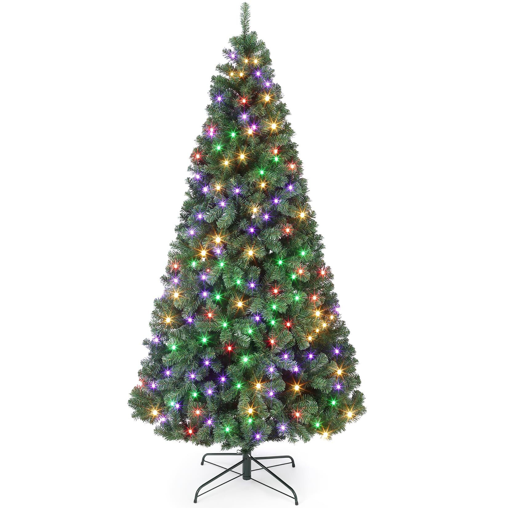 The Holiday Aisle® 7.5' Lighted Artificial Christmas Tree | Wayfair