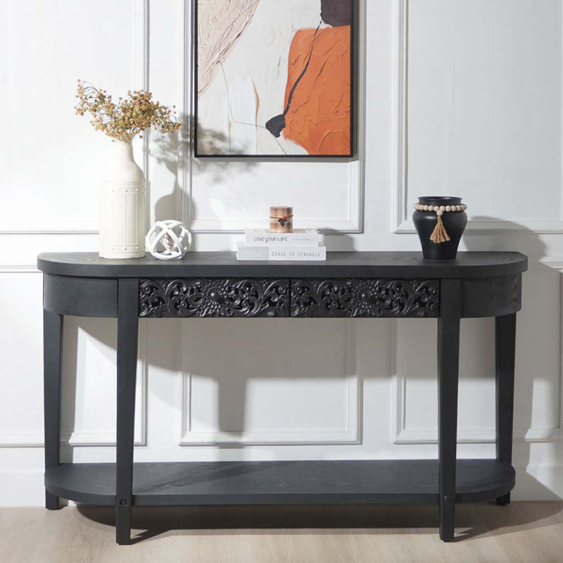 Console en bois 59,2 "