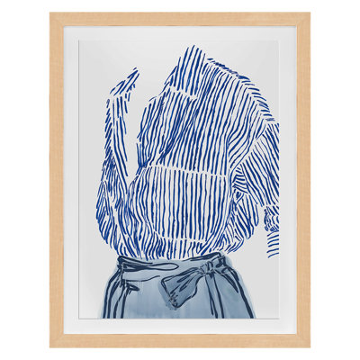 Fashionably Blue Print by Jones, Emma