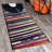Handcrafted Artistic Printed Rug with Soft Pile and Eye-Catching Geometric Design Ideal for Enhancing Interior Decor-388055827