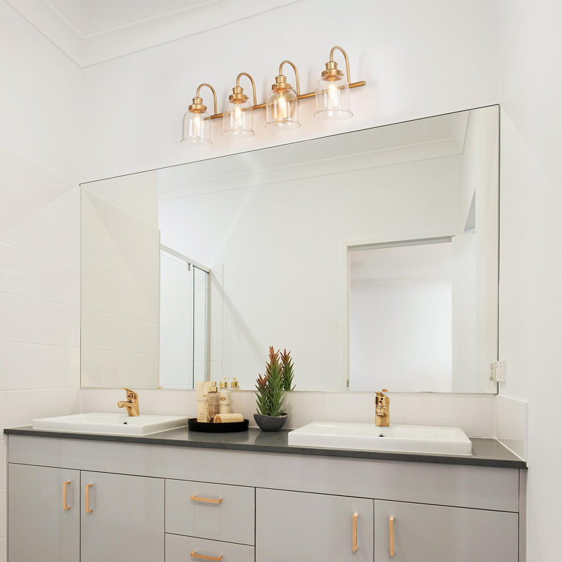 Belk Dimmable Copper Vanity Light, 4