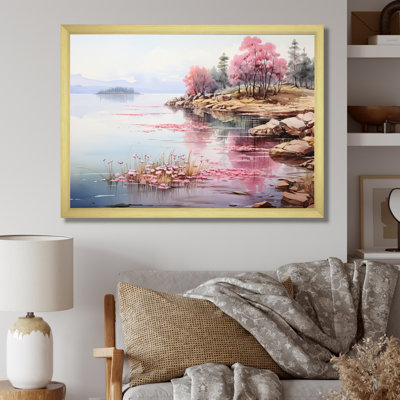 Tranquil Oasis III sur toile