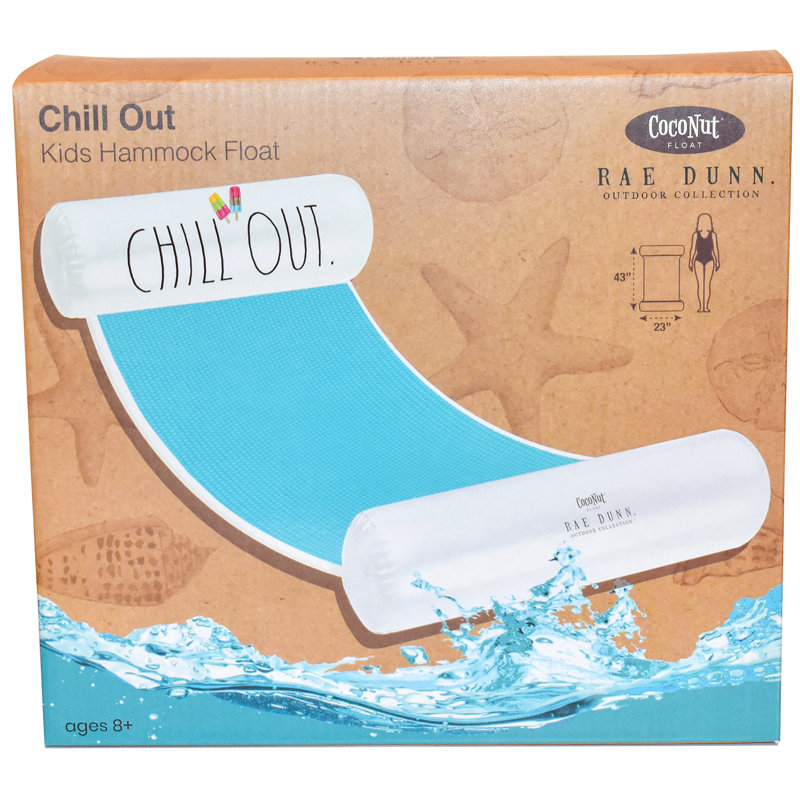 Rae Dunn: Kids Hammock Float - Chill Out - 43"x23"