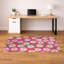 Tapis de bureau léger et doux antidérapant Sweet Daisy-126149303-126149307