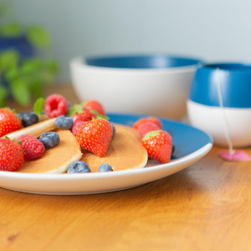 26.5cm Stoneware Dinner Plate, Blue