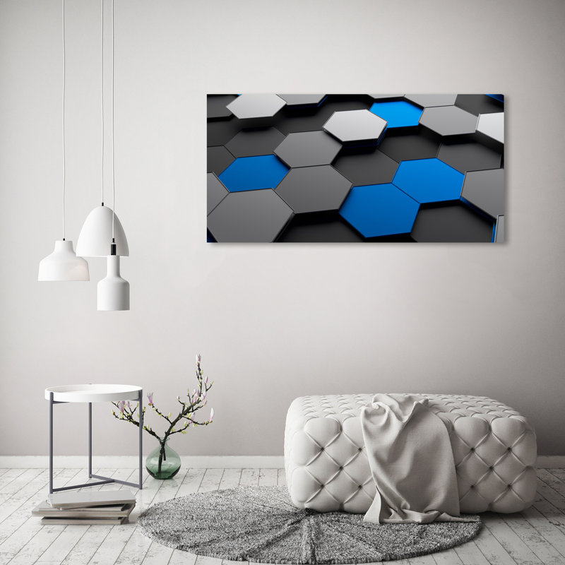3D Abstraction - Wrapped Canvas Print