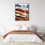 Oliver Gal Sunlit Illusions I Abstract - Hand-Applied Glass Coat Framed Canvas Art-2050333271-2050333269
