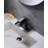 Single-Hole Single-handle Bathroom Faucet with Drain Assembly-63789364