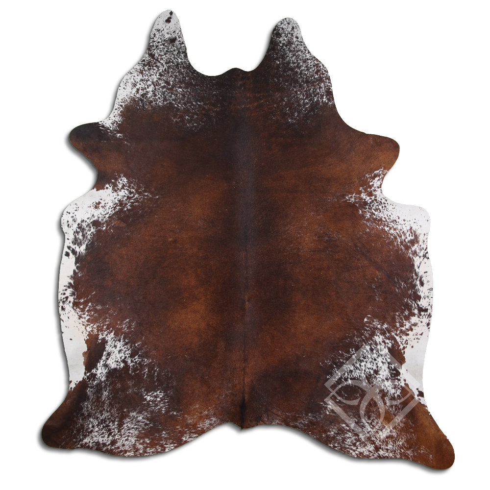 Loon Peak Natural Hair Handmade Cowhide Brown Area Rug - Wayfair Canada