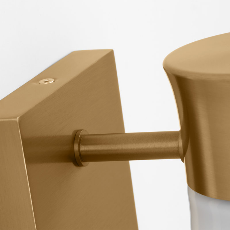 Petit meuble-lavabo Roy, Laiton satiné