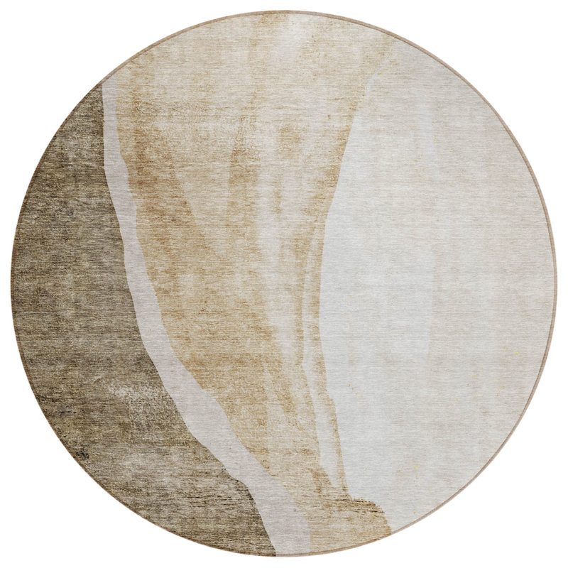 Tapis rond 8 po