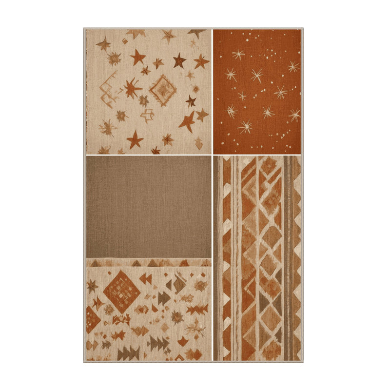 Sunburst Vista Rug, Rectangle 4' x 6'
