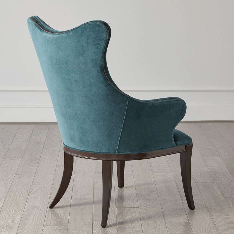 Evelyn Chair-Dragonfly Velvet