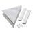 Palisade Vinyl Waterproof Corner Shower Shelf in Iced Pewter/Urban Fjord-98678561