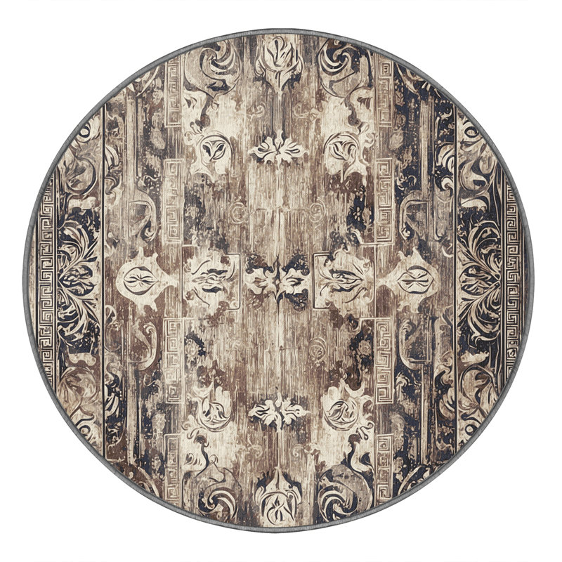 Dionysian Feast Rug, Round 7'