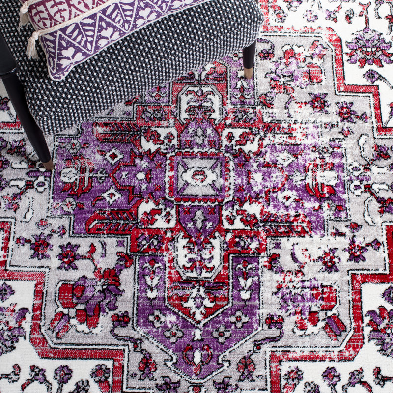 Lampeter Performance Oriental Rug, Round 6'7"