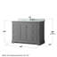 Ensemble de meuble-lavabo simple 48 po Avery-80201123-41604521