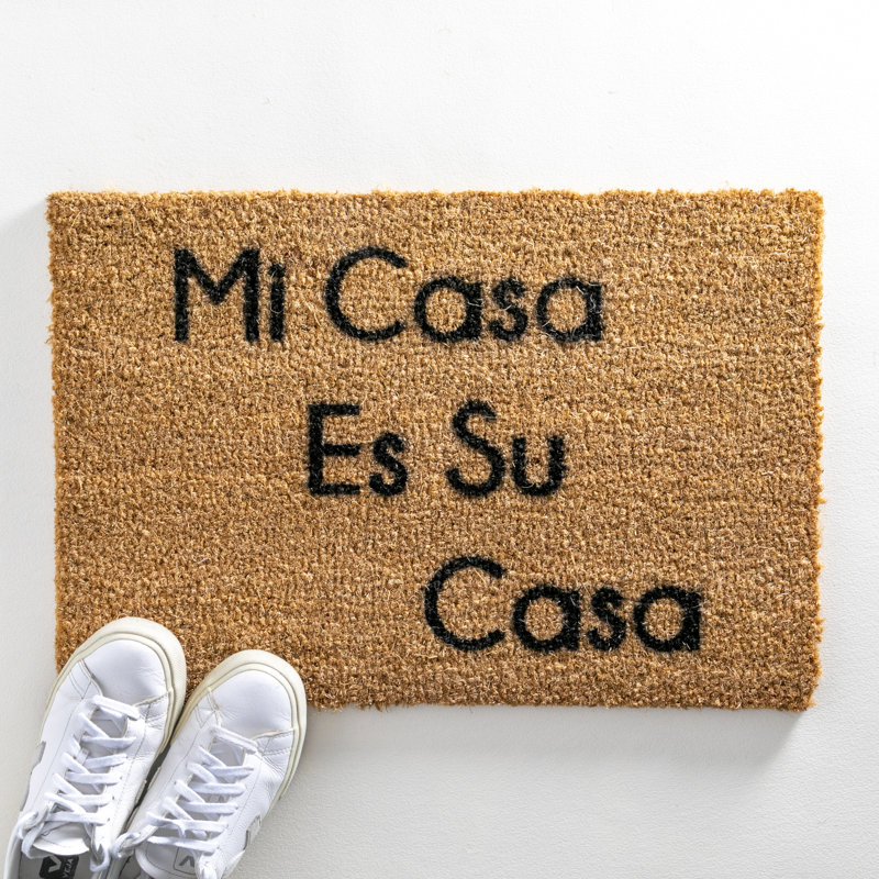 Bedwell Non-Slip No Pattern Doormat