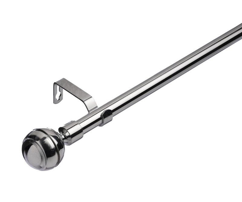 Ragsdale "19 mm Extendable Metal Curtain Poles ", 6cm H x 320cm W x 10cm D, Antique Brass