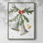 «Christmas Holiday Art», reproduction encadrée cmxx - bois massif XMA171688-533814420
