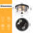 2-Light Flush Mount Ceiling Light With Clear Glass (Bulbs Not Included)