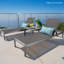 Chaise longue Cape Coral KD Gry (MP2) (ensemble de 2)-865281808-865281811
