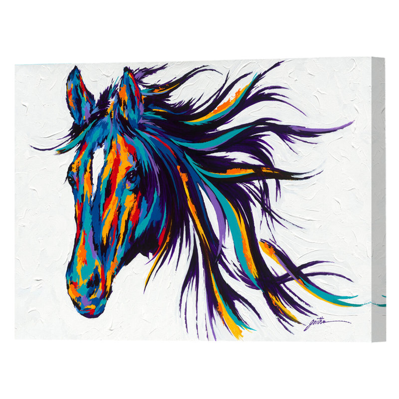 Minuit, reproduction d'art sur toile tendue, H 20 po x l 30 po